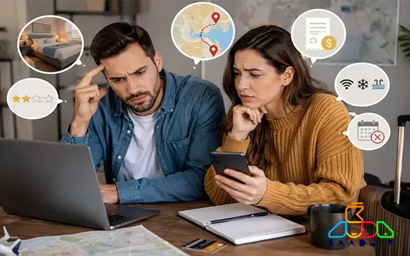اشتباهات رایج در رزرو آنلاین هتل